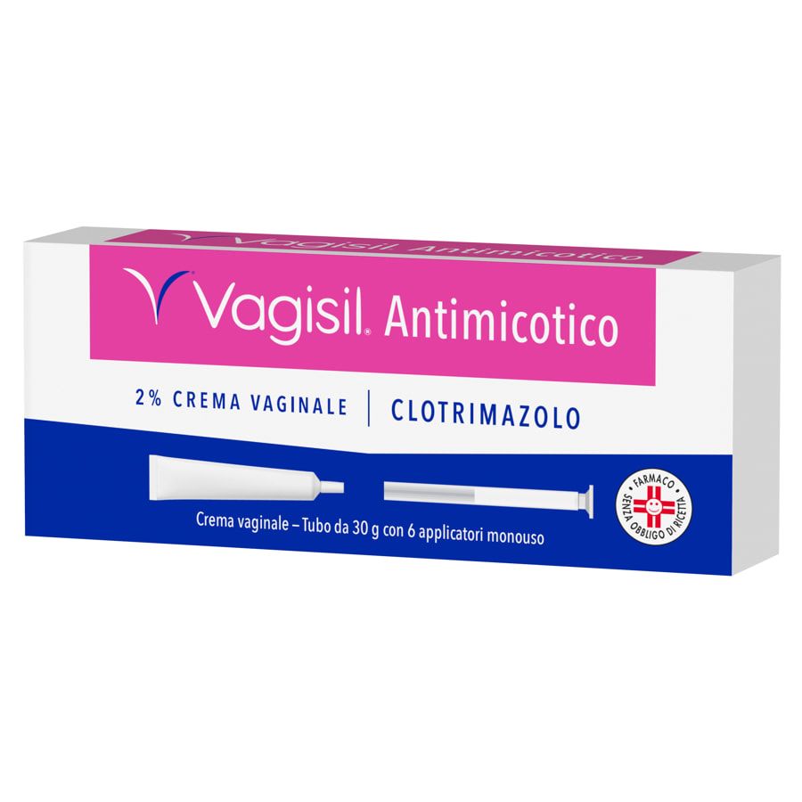 Vagisil Antimicotico 2% Crema vaginale clotrimazolo tubo da 30g 