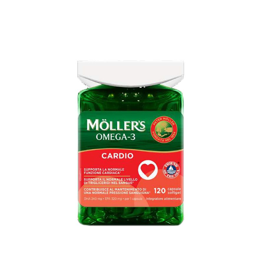 Moller's Omega 3 Cardio 120 capsule softgel 