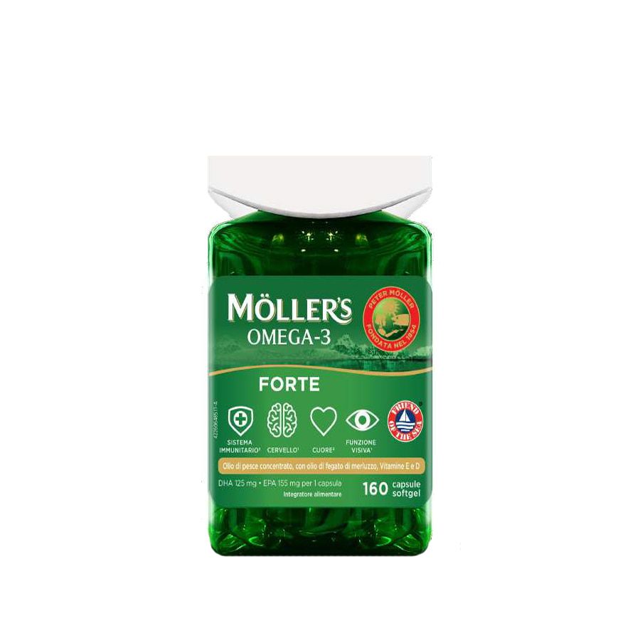 Moller's Omega 3 Forte 160 capsule softgel 