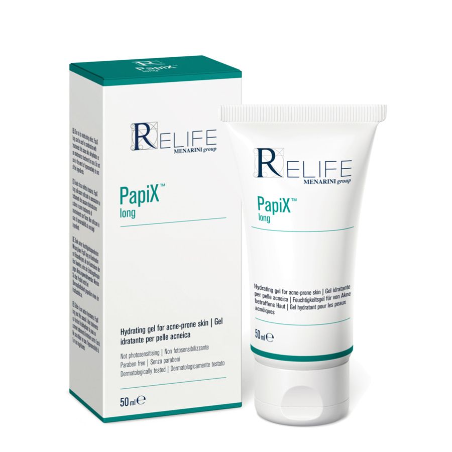 Relife PapiX Long Gel idratante per pelle acneica 50ml