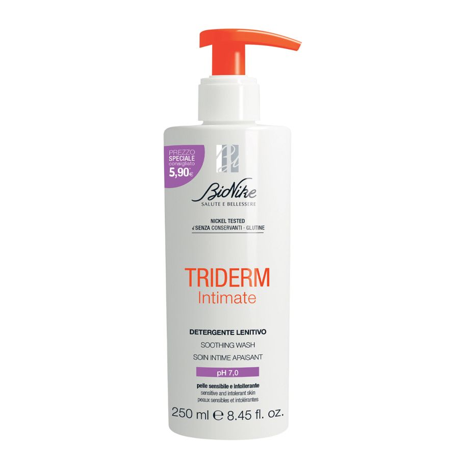 Bionike Triderm Intimate Detergente Lenitivo pH 7,0 250ml