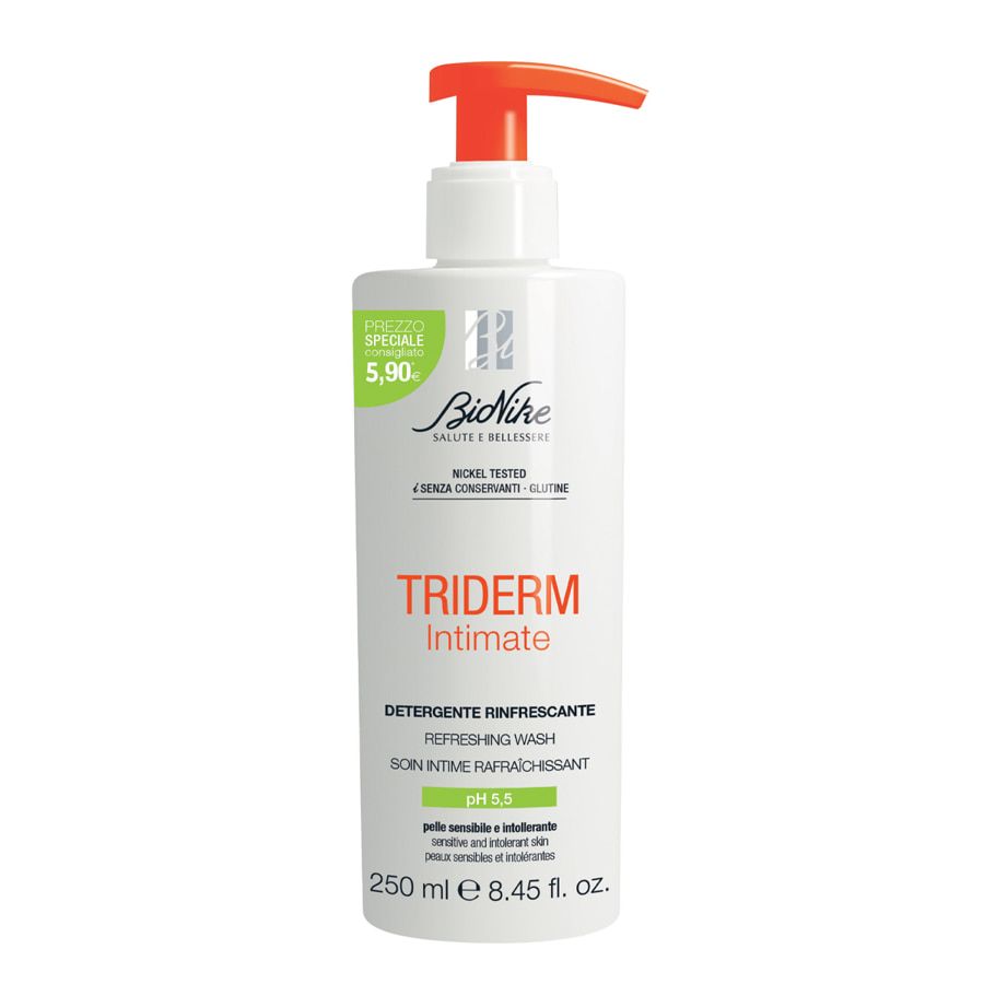 Bionike Triderm Intimate Detergente Rinfrescante pH 5,5 250ml