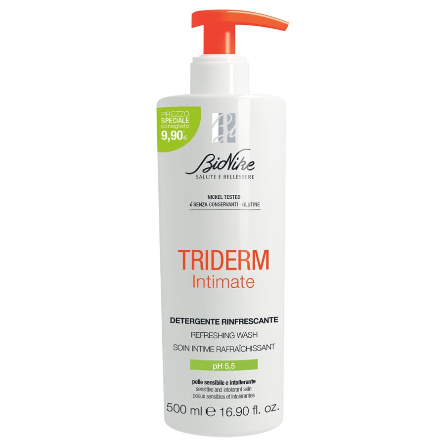 Bionike Triderm Intimate Detergente Rinfrescante pH 5,5 500ml