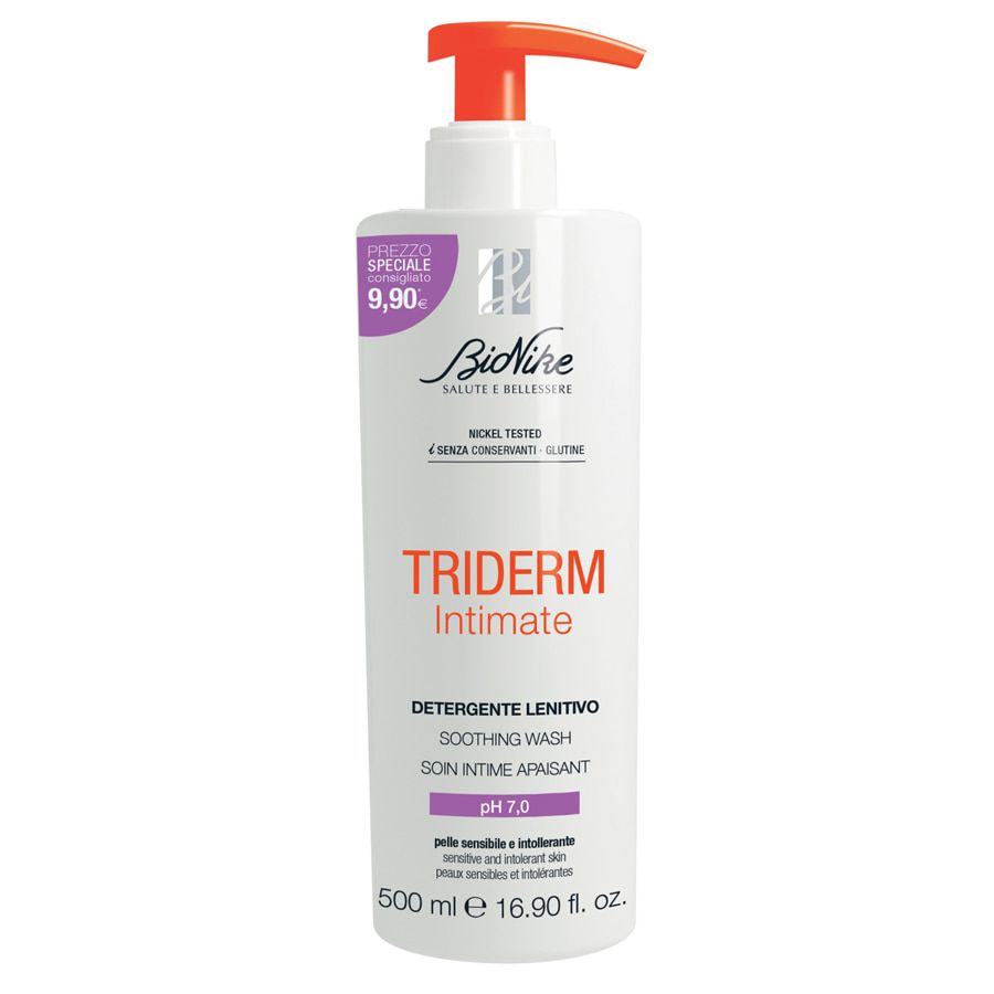 Bionike Triderm Intimate Detergente Lenitivo pH 7,0 500ml