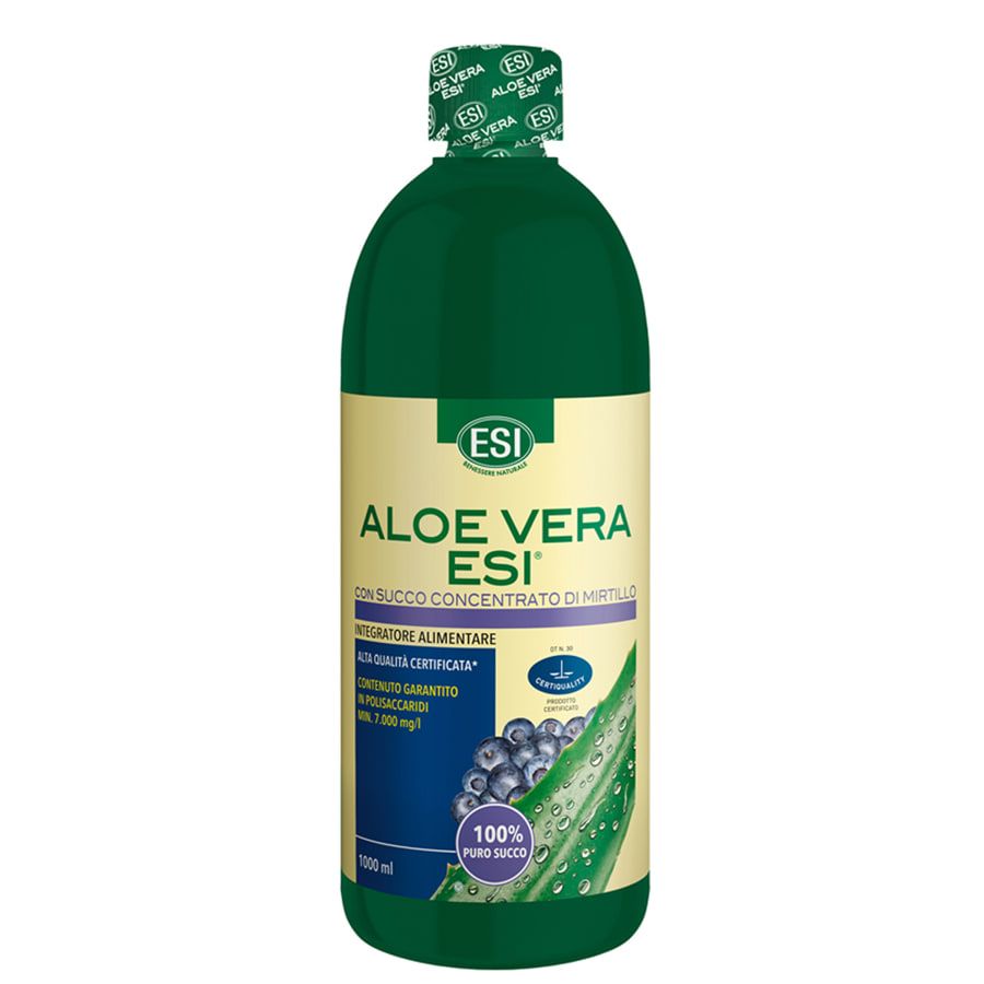 ESI Aloe Vera con succo concentrato di Mirtillo 1 litro