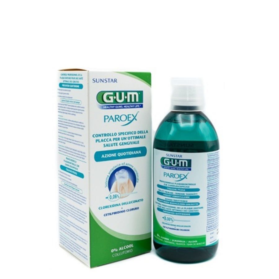 Gum Paroex 0.06 Chx Collutorio 500ml - ZERO SPRECHI - scadenza 1/25