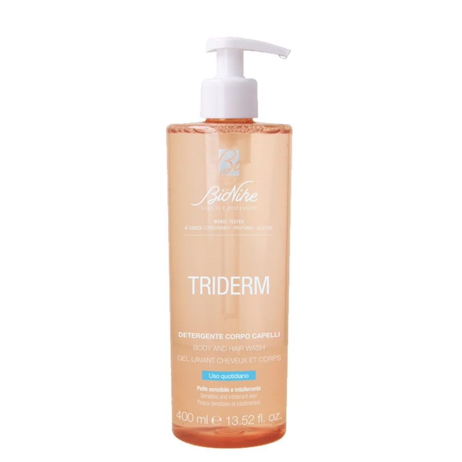 Bionike Triderm detergente corpo capelli uso quotidiano 400ml