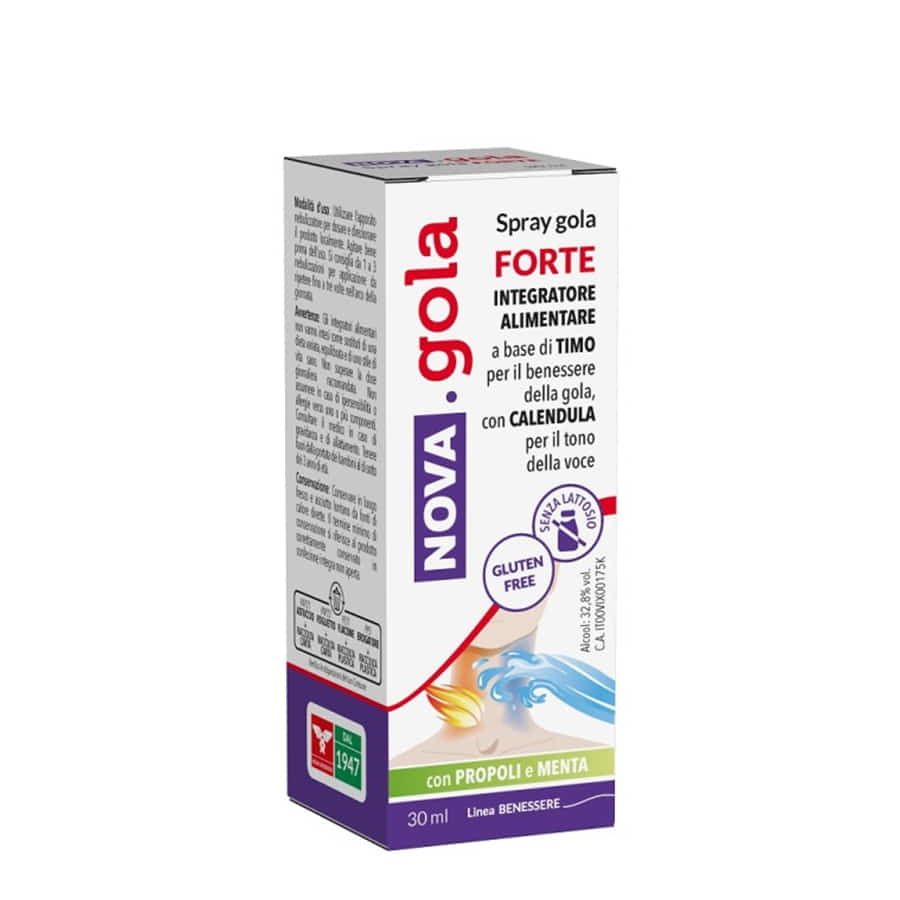 Nova gola Spray gola forte 30ml