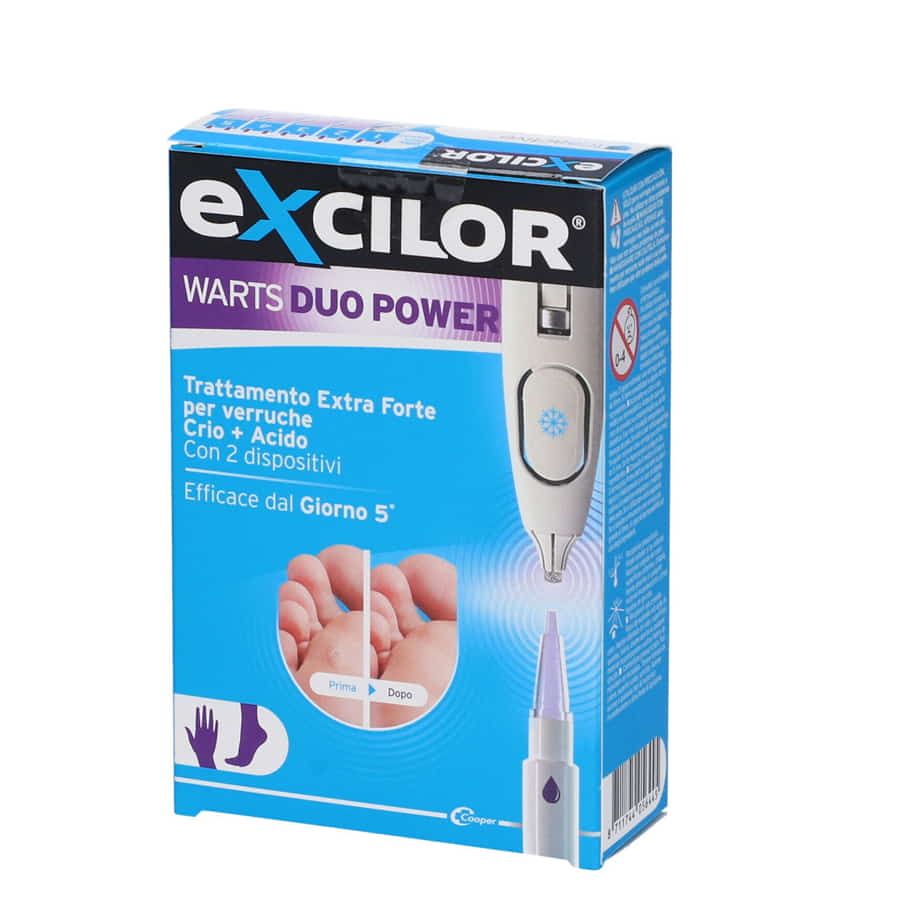 Excilor Warts duo power trattamento extra forte per verruche