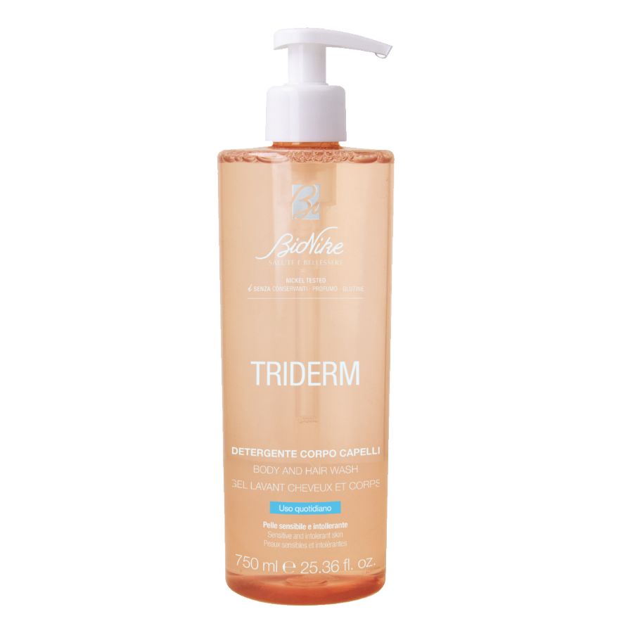 Bionike Triderm detergente corpo capelli uso quotidiano 750ml