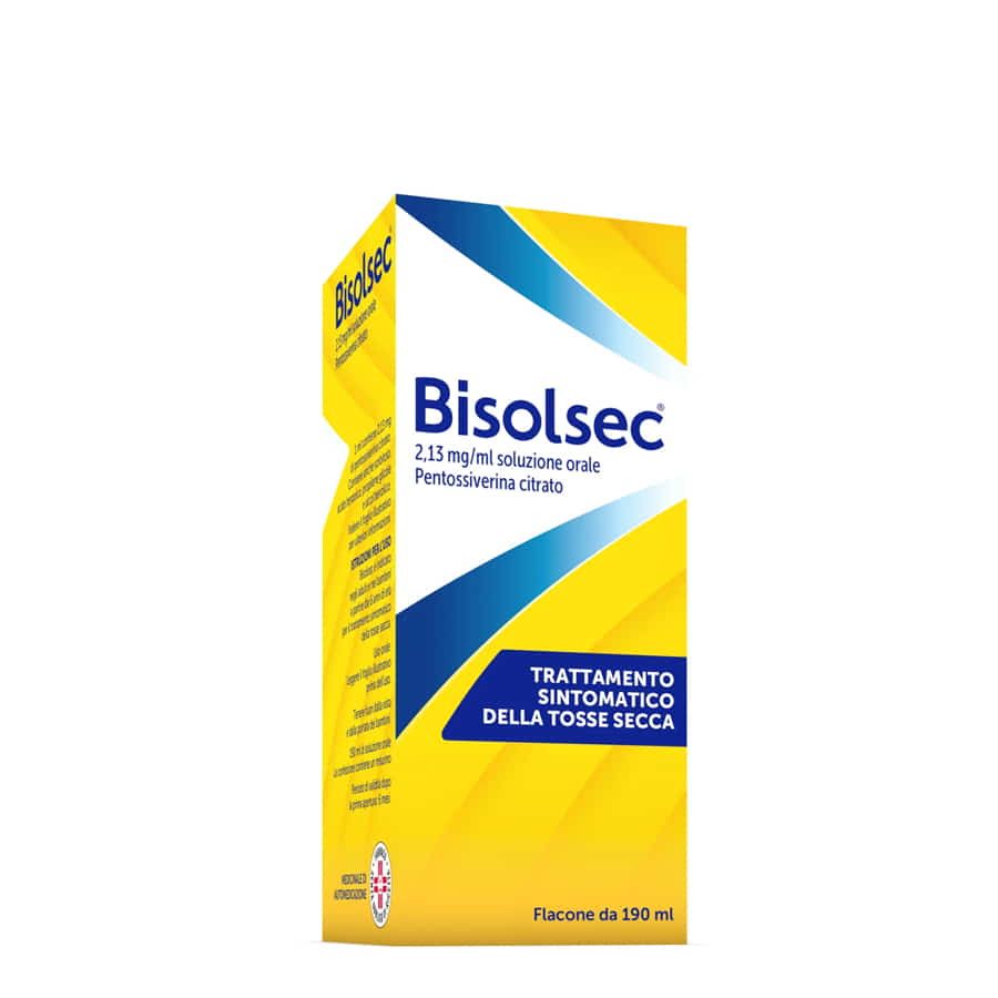 Bisolsec 2,13mg/ml soluzione orale flacone da 190ml