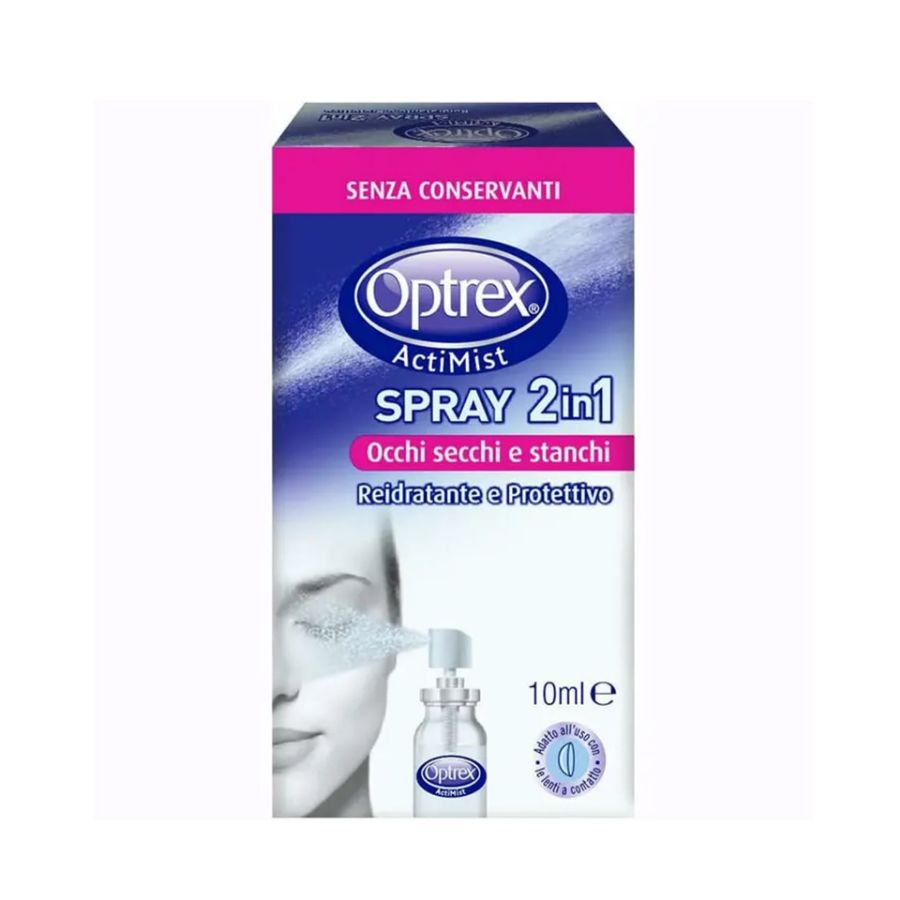 Optrex Actimist Spray Occhi Stanchi 10ML - ZERO SPRECHI - scadenza 01/2025