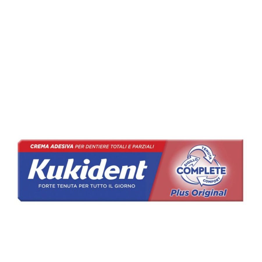 Kukident Complete Plus Original Crema Adesiva 47gr - ZERO SPRECHI - scadenza 01/2025