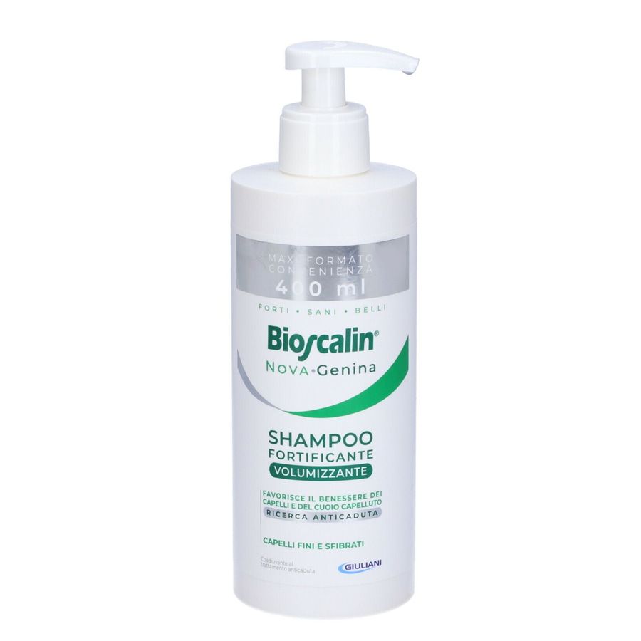 Bioscalin Nova Genina Shampoo Fortificante Volumizzante 400ml