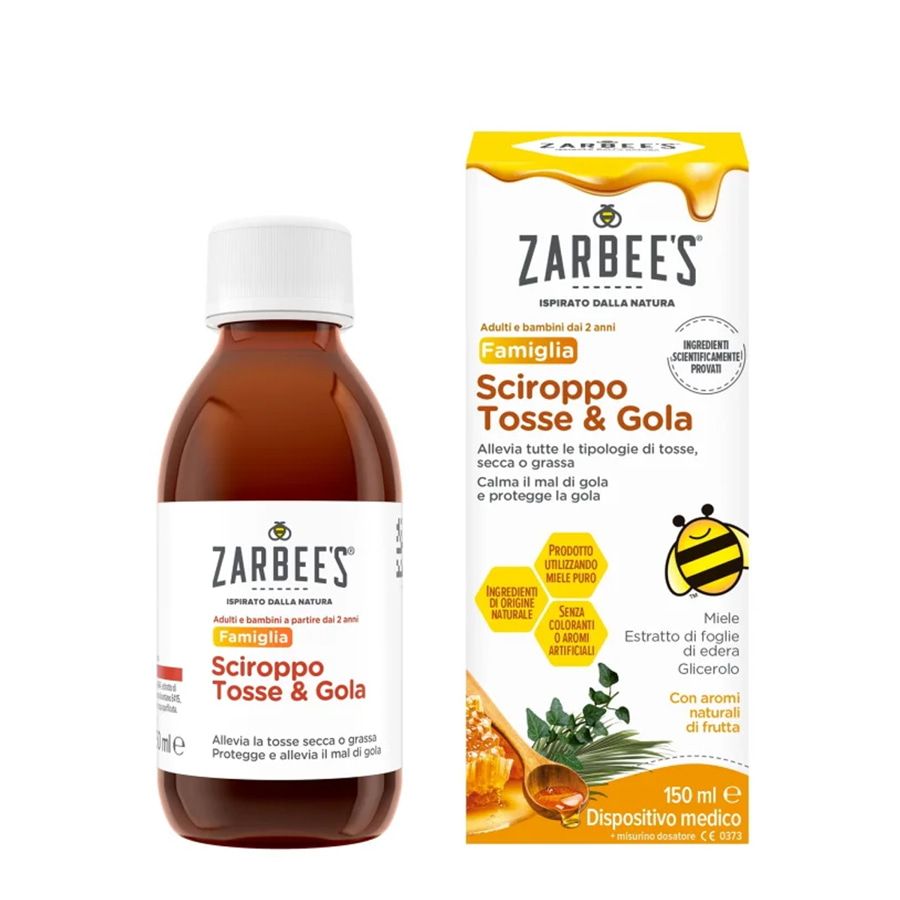 Zarbee's Sciroppo Tosse & Gola 150ml