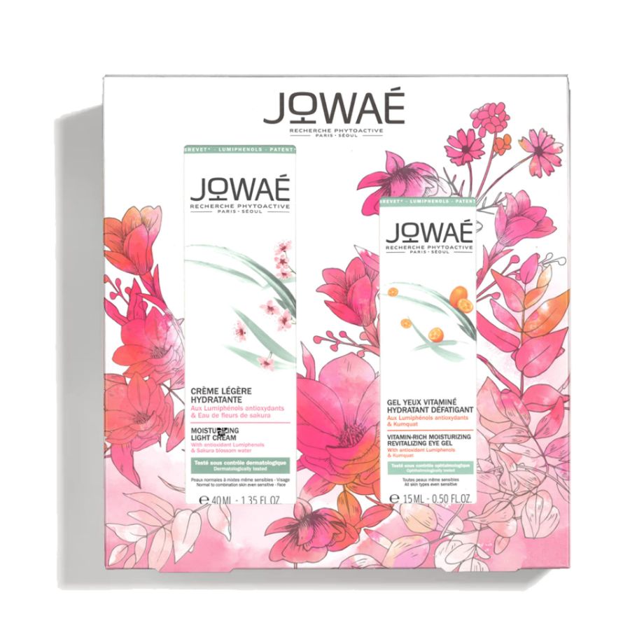 Jowae Cofanetto regalo Crema leggera idratante 40ml e gel occhi vitaminizzato antifatica 15ml