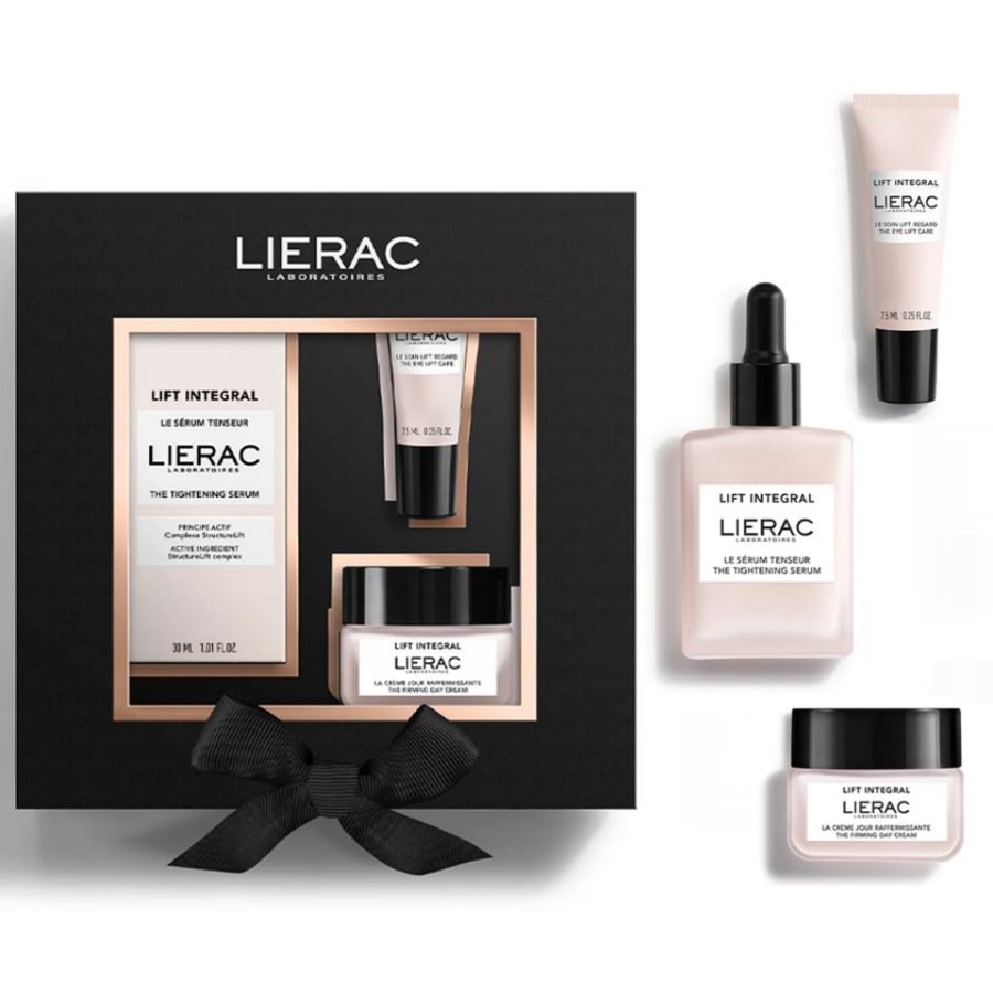 Lierac Set Natale Siero Tensore 30ml Crema giorno rassodante contorno occhi liftante