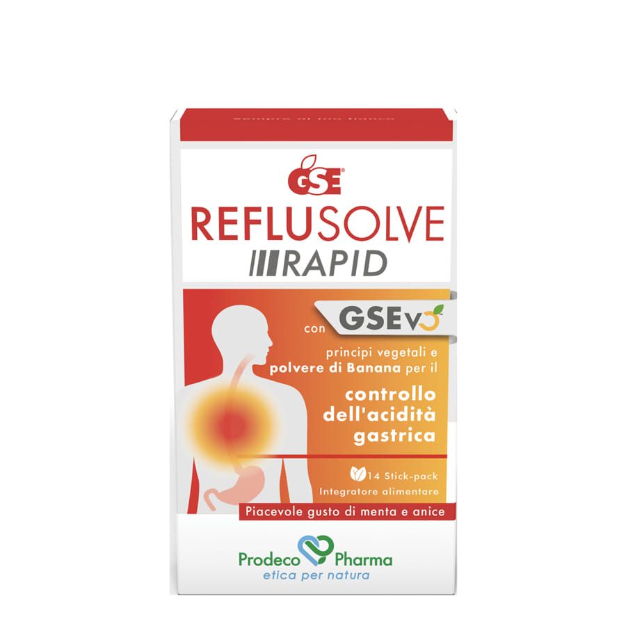 GSE Reflusolve rapid 14 stick-pack