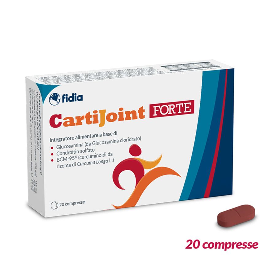 CartiJoint Forte Integratore Alimentare Articolazioni 20 Compresse