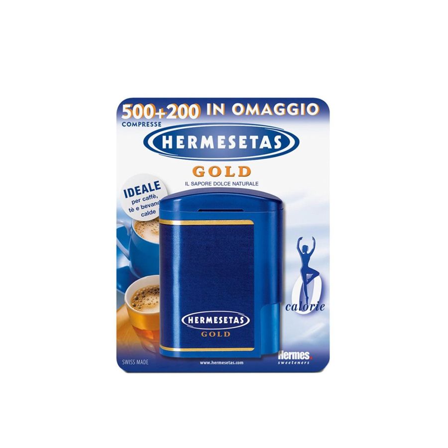 Hermesetas Gold 500 e 200 Compresse OMAGGIO