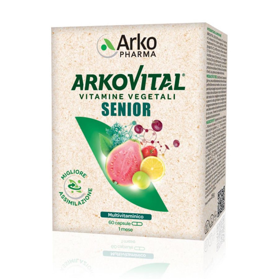 Arkopharma Arkovital Senior Vitamine Vegetali 60 capsule