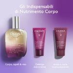 Caudalie Cofanetto Olio Trattante Nutriente al fico 50 ml + gel doccia + trattamento corpo ialuronico