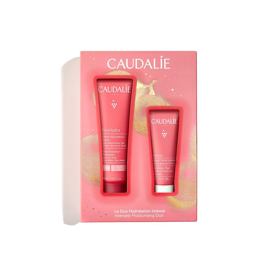 Caudalie Cofanetto Duo Vinohydra Crema idratazione intensa 60ml + maschera crema idratante