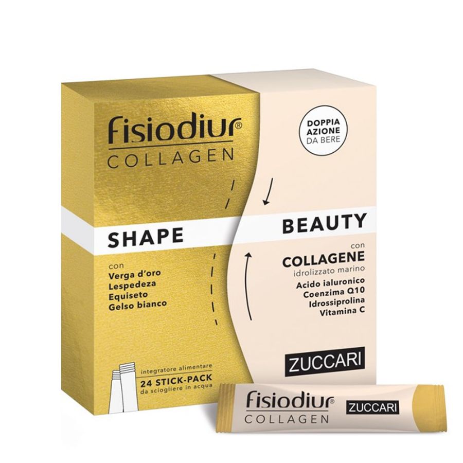 Zuccari Fisiodiur Collagen Integratore Alimentare 24 stick pack