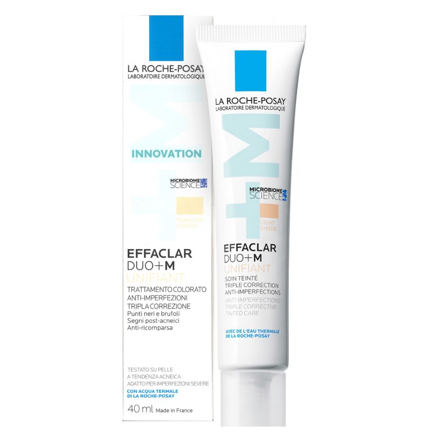 La Roche Posay Effaclar Duo+M Unifiant Trattamento Colorato Light Anti Imperfezioni 40ml