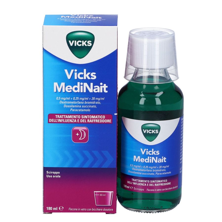 Vicks Medinait Sciroppo 180ml