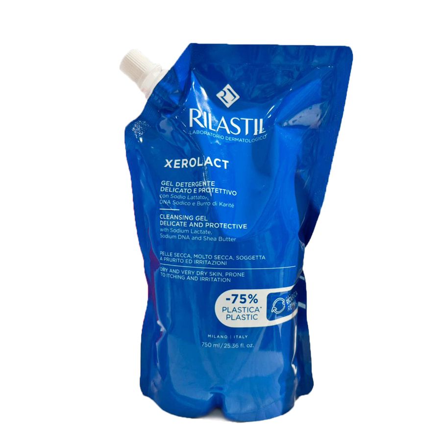 Rilastil Xerolact Gel Detergente Ricarica 750ml