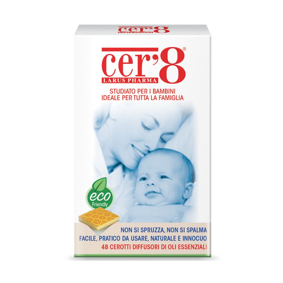 Cer'8 Family Cerotti anti zanzare 48 Pezzi