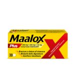 Maalox Plus 200mg + 200mg + 25MG 30 Compresse Masticabili