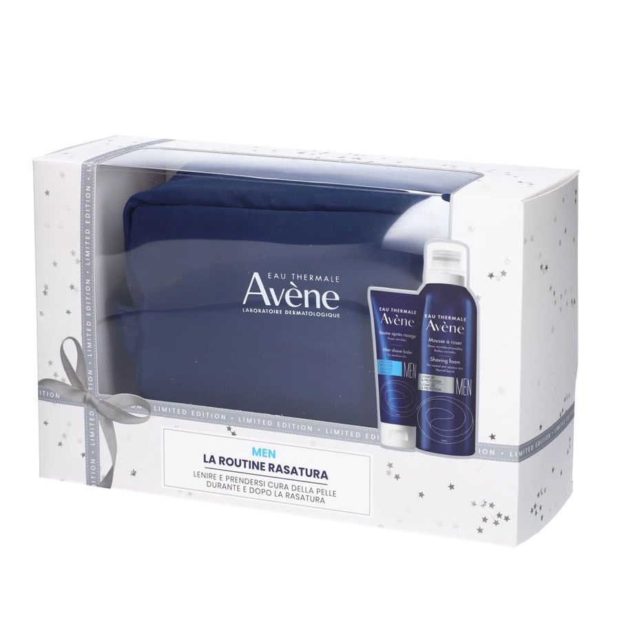 Avène Pochette Men con Schiuma da barba 200ml + Balsamo dopo barba 75ml