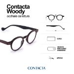 Contacta Occhiali da lettura Woody Viola +1,00