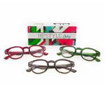 Contacta Occhiali da lettura Hipstyle Bebop Rosso +2,50